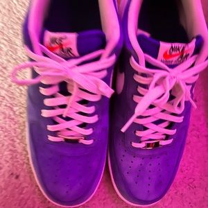 Nike lunar force, blue, size 12